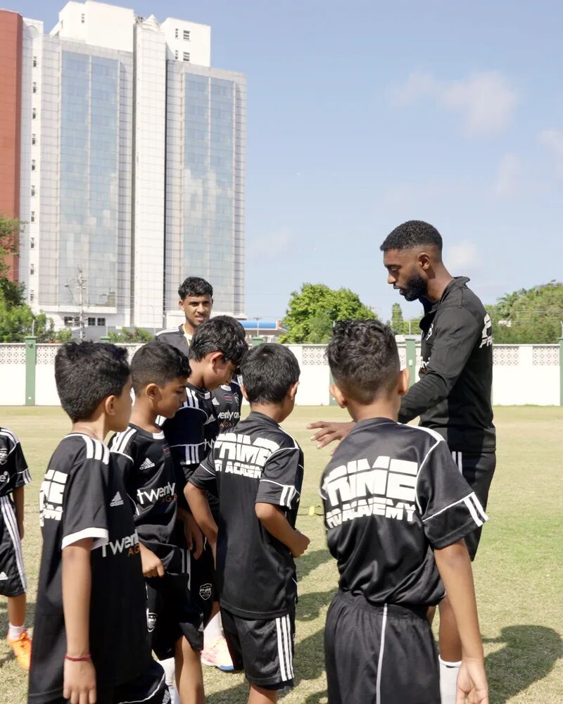 Little Champs players training at Prime Pro Academy